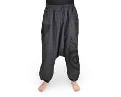Harémové kalhoty aladin DYAMI, šedá, spirála