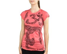 Tričko krátký rukáv SURE, Joga, lososová