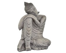 Zahradní betonová dekorace - Spící Buddha II. jakost
