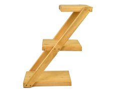 Dřevěný stojan na rostliny Pure Wood 58 cm