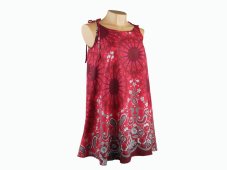 Dámský top KIRAN dlouhý, Červený - vel.M