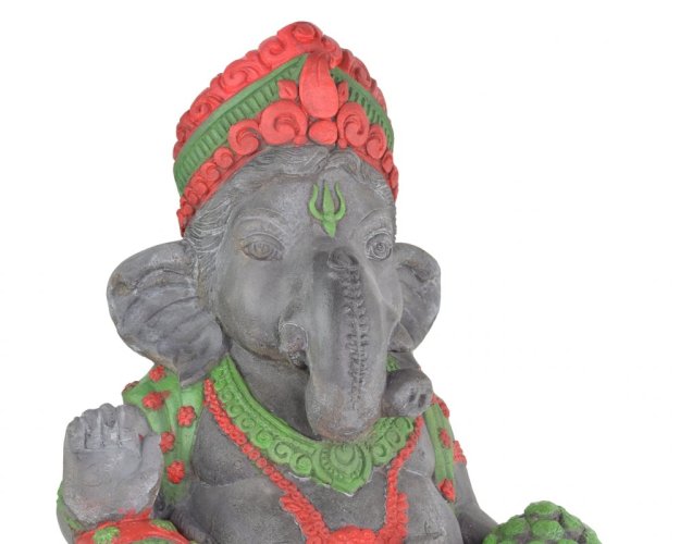 Betonová socha Sedící Ganesh 50 cm B II. jakost
