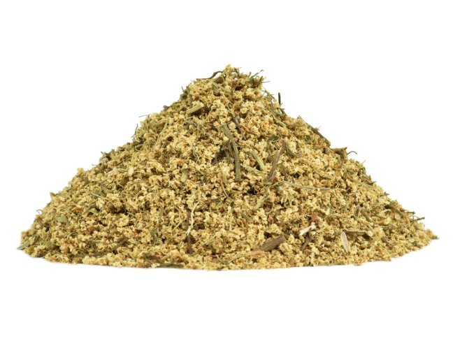 Bylinný čaj Bez černý květ - řez (Sambuci) - Gramáž čaje: 50 g