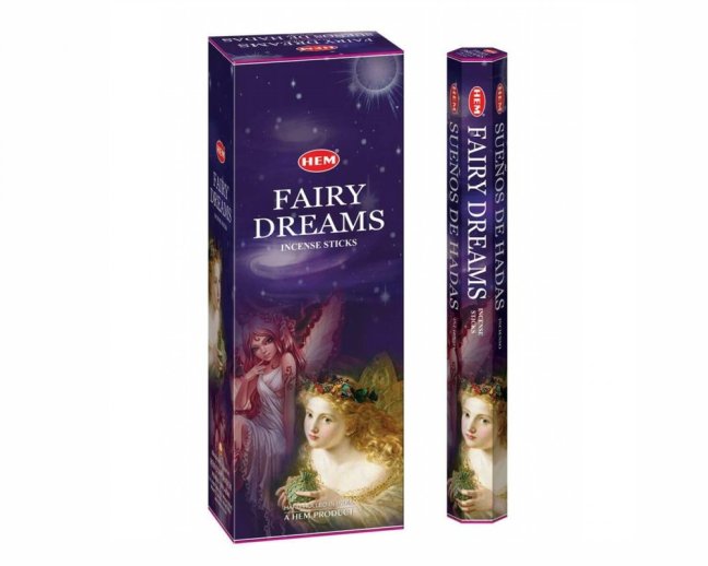Indické vonné tyčinky HEM Fairy Dream 20 ks Indické vonné tyčinky HEM Fairy Dream 20 ks