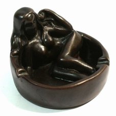 Popelník Nymfa 3 x 9cm - Pryskyřice