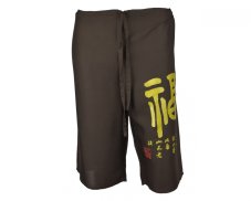 Kalhoty Nippon krátké, bavlna, hnědá, bohatství