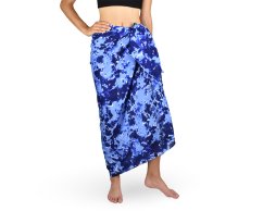 Sarong - Pareo REN, mraky, královská modř, II. jakost