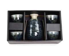 Keramická saké souprava Japan Kasumi 5 ks