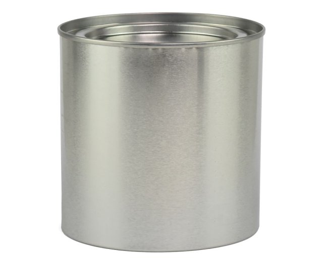 Dóza stříbrná 10 x 10 cm - dno zvlášť