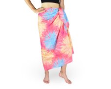Sarong - Pareo REN, ohňostroj, pastelově růžový