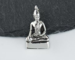 Stříbrný přívěsek Sedící Buddha