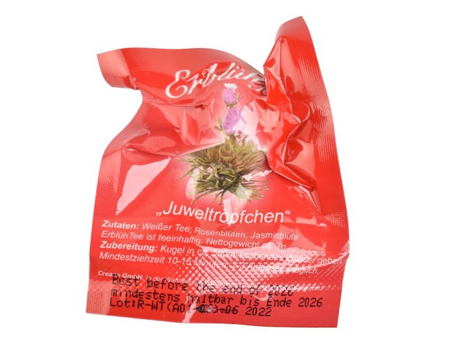 Bílý kvetoucí čaj - Jewel Droplet - 1 ks