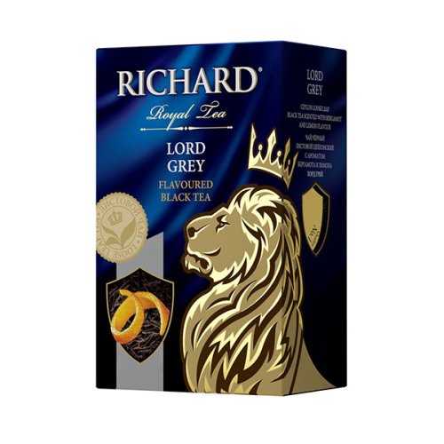 Černý aromatizovaný čaj Richard Royal Lord Grey - 90 g