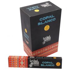 Indické vonné tyčinky Tribal Bílý Kopál 15 g