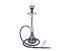 Vodní dýmka Aladin Epox 540 Black & Silver