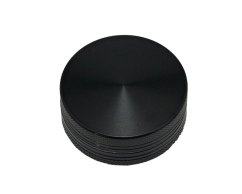 Drtička hliníková CNC 5 cm černá