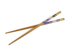 Čínské jídelní hůlky Geisha kulaté žluté 22,5 cm