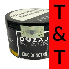 Tabák Dozaj Black T&T King of Nctrn 125 g
