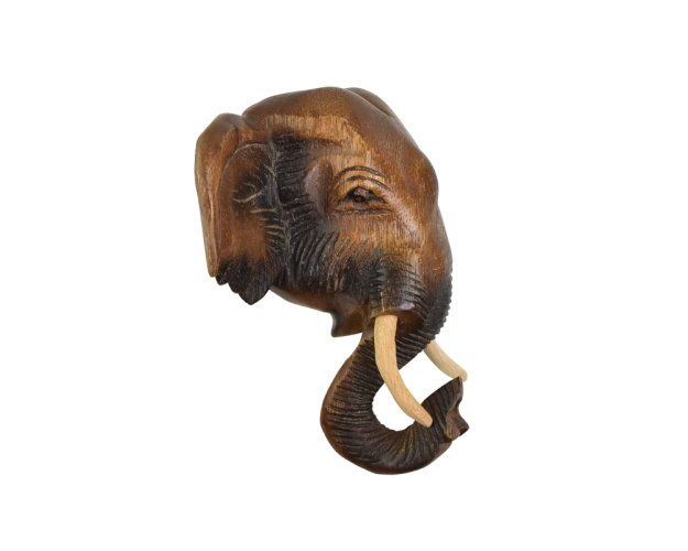 Závěsná dekorace Sloní hlava 18 cm