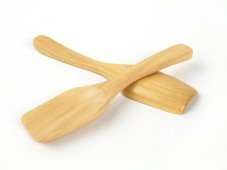 Dřevěná "lopatka" na čaj, natural, 13cm