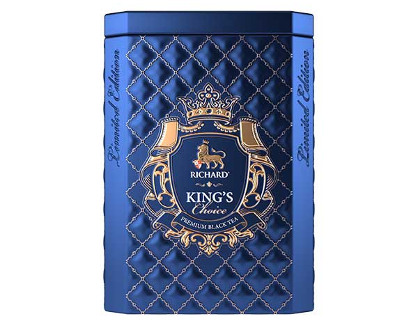 Černý čaj Richard Royal King´s Choice modrá – 80 g
