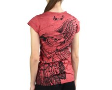 Tričko dámské krátký rukáv SURE, Orlí vzlet, červená