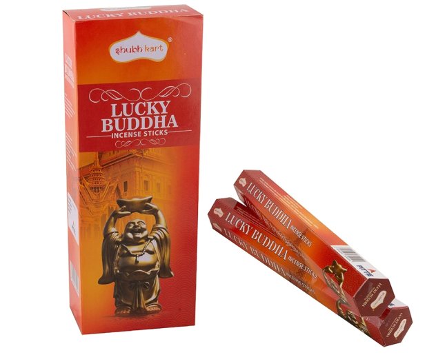 Indické vonné tyčinky HEM Šťastný Buddha 20 ks