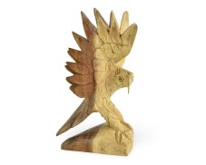 Dřevěná soška Orel 25 cm - pohled doleva - var. B