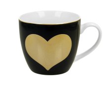 Hrnek Velké srdce, modrý 400 ml