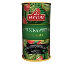 Zelený aromatizovaný čaj Hyson Kiwi Strawberry – 100 g