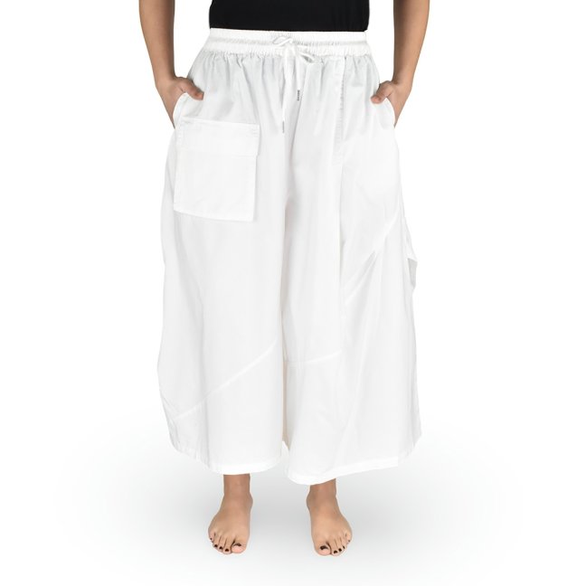 Capri culottes kalhoty DIN, bílá - II. jakost