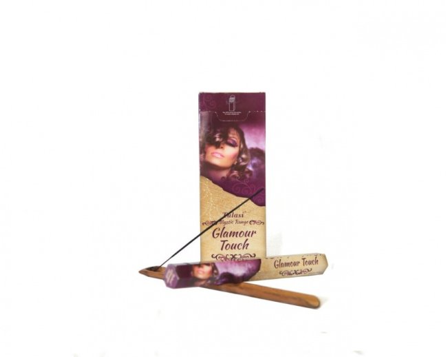 Indické vonné tyčinky Tulasi Mystic Range Glamour touch 20 ks Indické vonné tyčinky Tulasi Mystic Range Glamour touch 20 ks