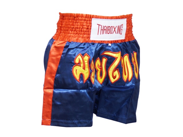 Thajboxerské trenky Muay Thai, modré, vel. XL