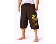 Kalhoty Nippon krátké, bavlna, hnědá, bohatství