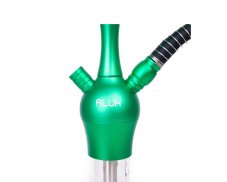 Vodní dýmka Aladin Alux Admiral Green 50 cm Clear