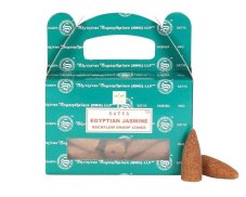 Vonné jehlánky "tekoucí dým" Satya Egyptian Jasmin 24 ks