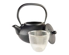 Litinová konvice Kurotama černá 1000 ml