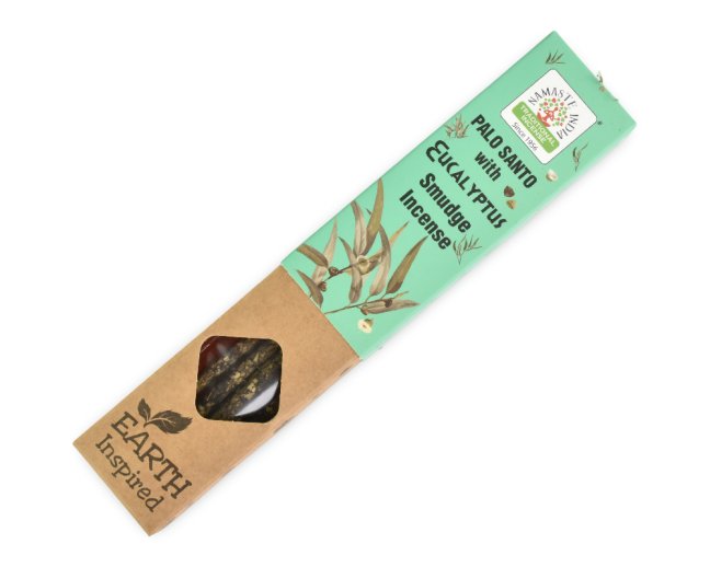 Indické vonné tyčinky Namaste India - Palo Santo s eukalyptem