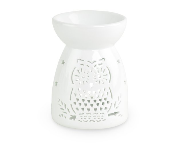 Aromalampa bílá - Sova