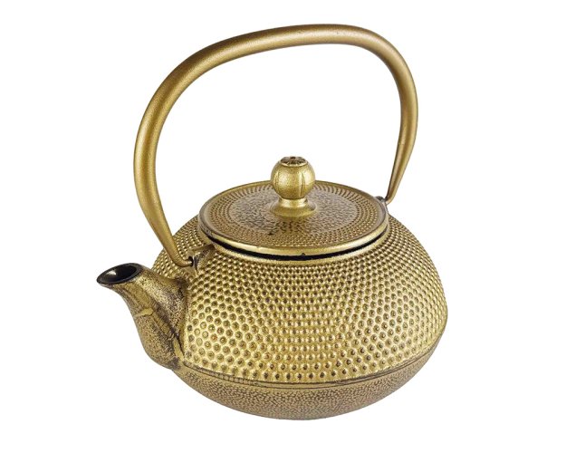 Litinová konvice Kinra zlatá 800 ml