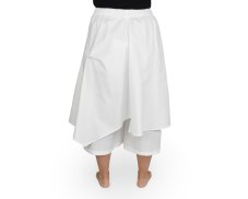 Capri kalhoty JAPAN, bílá