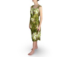 Dámské šaty SUPHANSA, ibišek, zelené, II. jakost