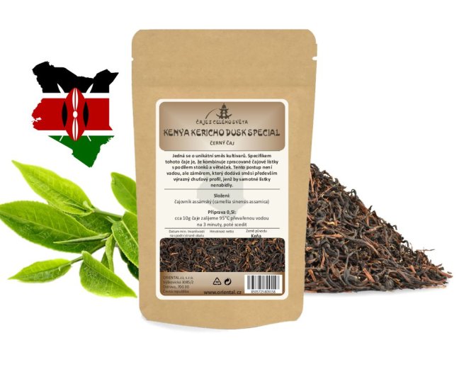 Černý čaj Kenya Kericho Dusk Special - Gramáž čaje: 50 g
