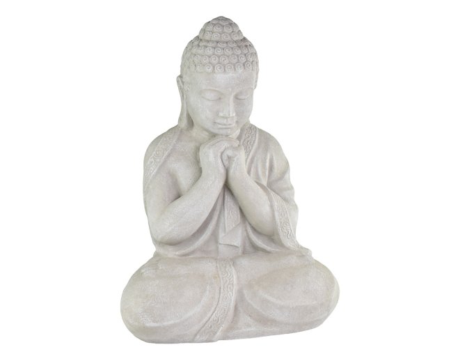 Odlehčená socha Buddha - modlení - 60 cm
