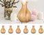 Aroma difuzér Bloom světlé dřevo 200ml SIXTOL