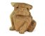 Dřevěná soška Bulldog 10 cm - varianta B