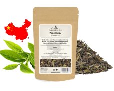 Bíločerný čaj China Pu Show
