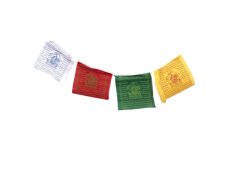 Tibetské modlitební vlaječky Manjushree 20x24cm 10ks