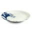 Japonský keramický talíř Hokusai bílý 25 cm