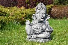 Zahradní betonová dekorace - Ganéša